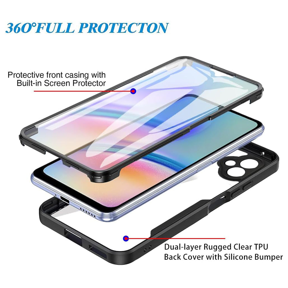 Husa pentru Samsung Galaxy A05 A055, Techsuit, ColorVerse 360, Roz