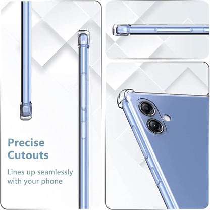 Husa pentru Samsung Galaxy A05 A055, Techsuit, Shockproof Clear, Transparenta