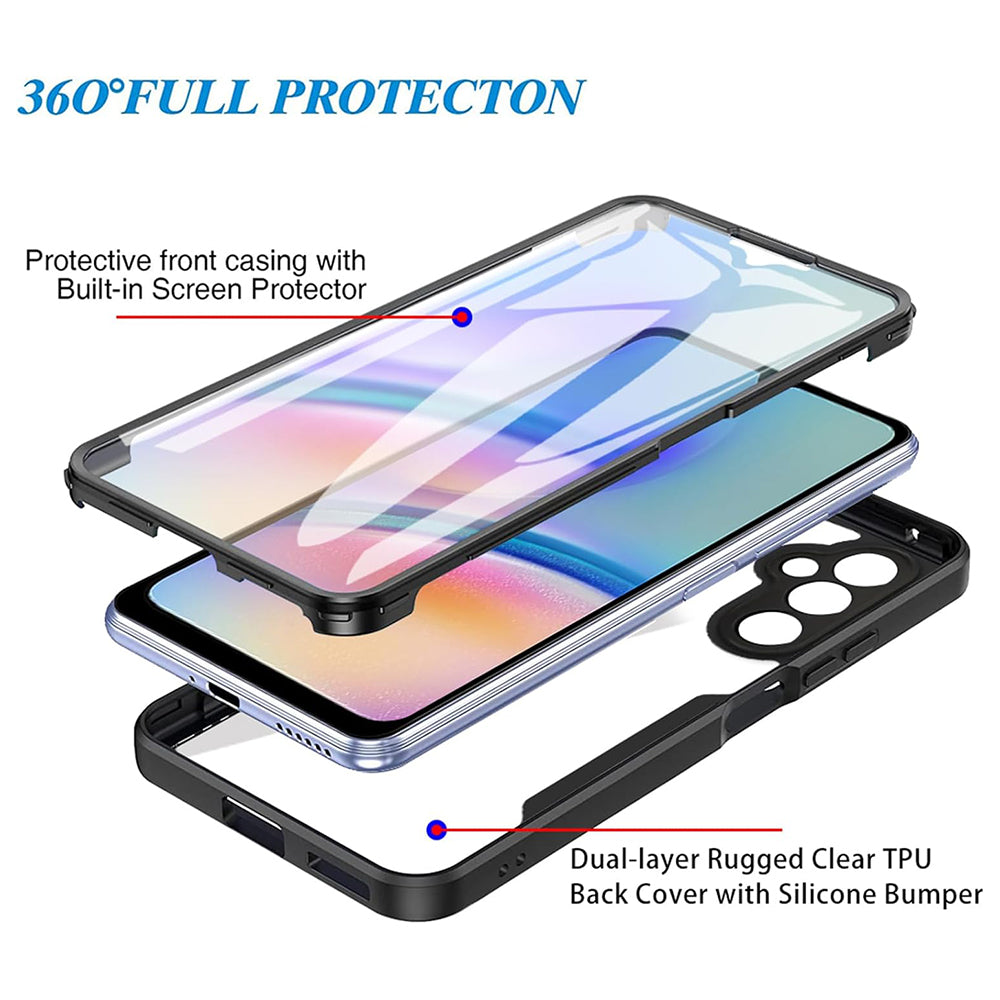 Husa pentru Samsung Galaxy A05s A057, Techsuit, ColorVerse 360, Roz