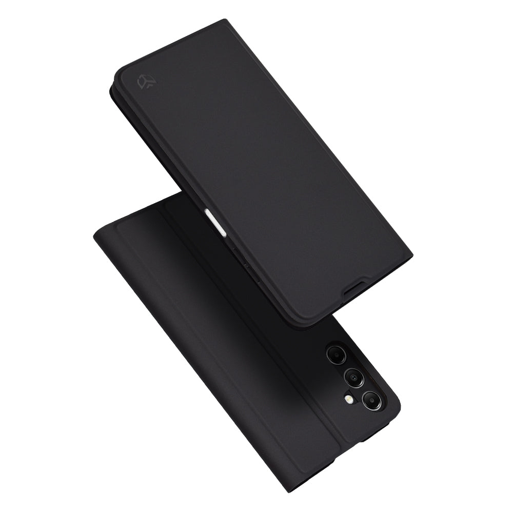 Husa pentru Samsung Galaxy A05s A057, Techsuit, Magskin Book, Neagra