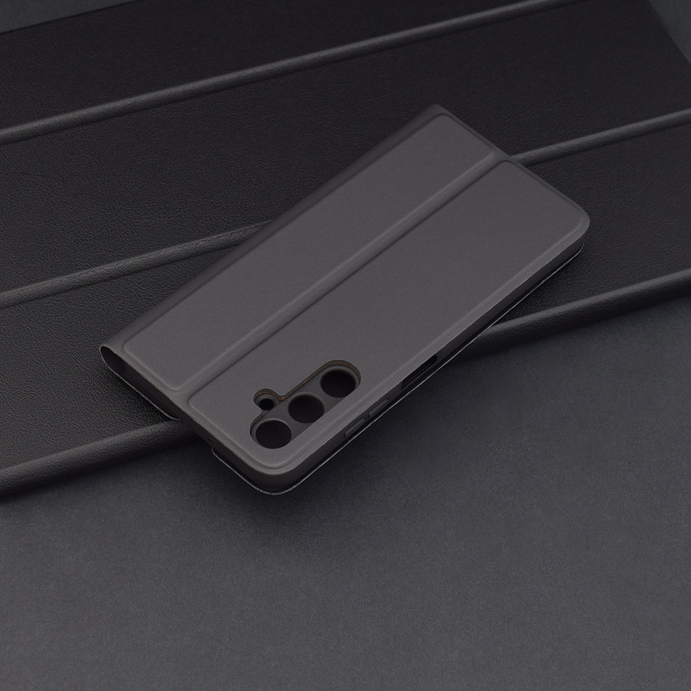 Husa pentru Samsung Galaxy A05s A057, Techsuit, Magskin Book, Neagra
