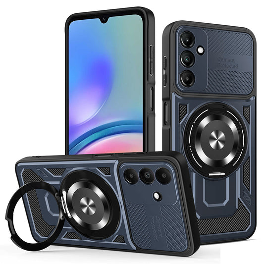 Husa pentru Samsung Galaxy A05s A057, Techsuit, RuggedCam, Albastra