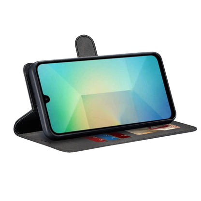 Husa pentru Samsung Galaxy A06 A065, Techsuit, Diary Book, Neagra
