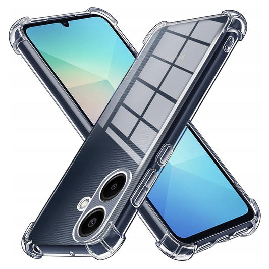 Husa pentru Samsung Galaxy A06 A065, Techsuit, Shockproof Clear, Transparenta
