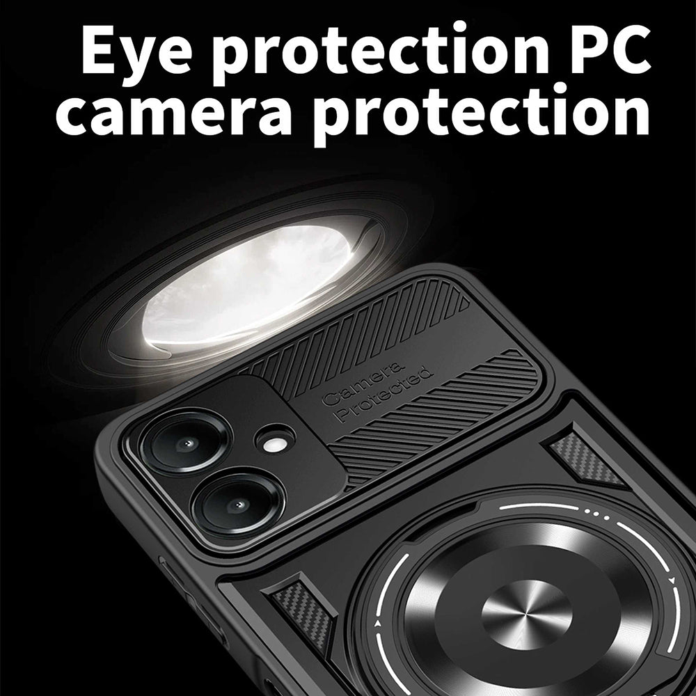 Husa pentru Samsung Galaxy A07 4G A075, Techsuit, RuggedCam, Gri