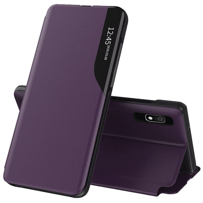 Husa pentru Samsung Galaxy A10 A105 / M10 M105, Techsuit, eFold, Mov