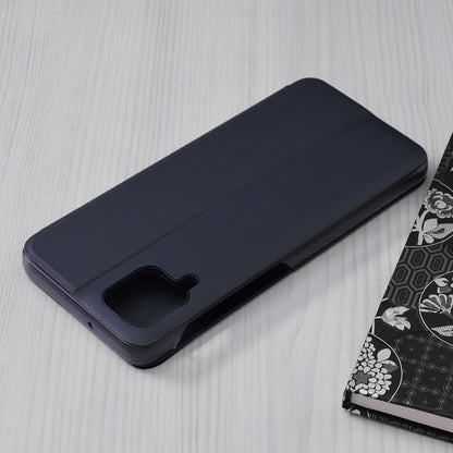 Husa pentru Samsung Galaxy A12 Nacho A127 / A12 A125, Techsuit, eFold, Albastra Inchis