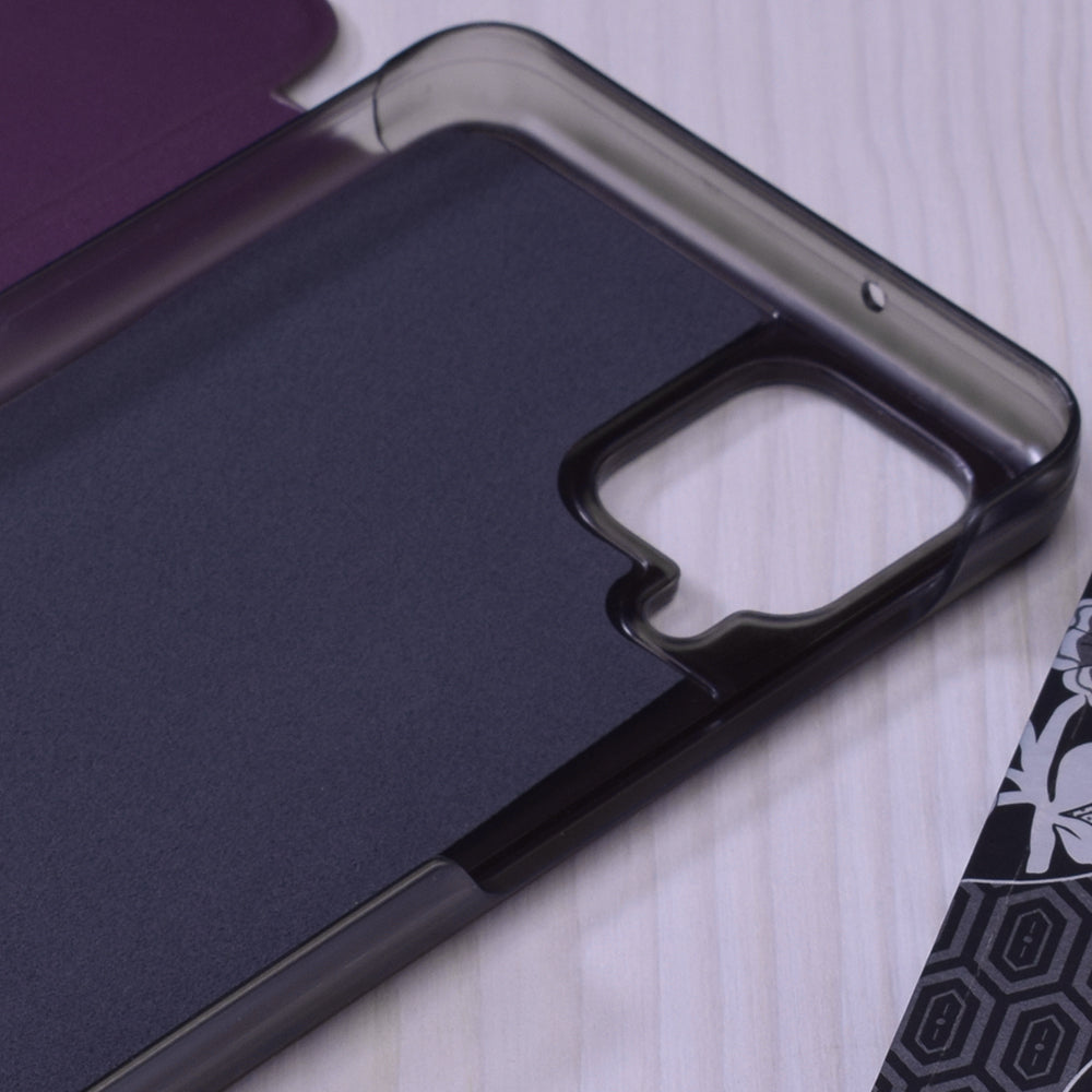 Husa pentru Samsung Galaxy A12 Nacho A127 / A12 A125, Techsuit, eFold, Mov