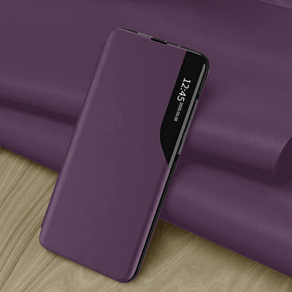 Husa pentru Samsung Galaxy A12 Nacho A127 / A12 A125, Techsuit, eFold, Mov