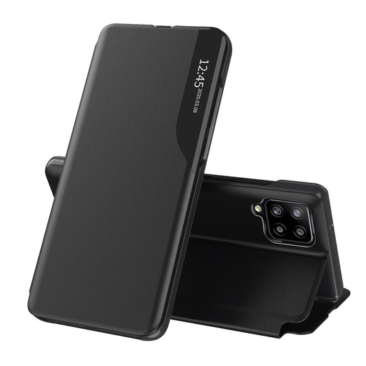 Husa pentru Samsung Galaxy A12 Nacho A127 / A12 A125, Techsuit, eFold, Neagra
