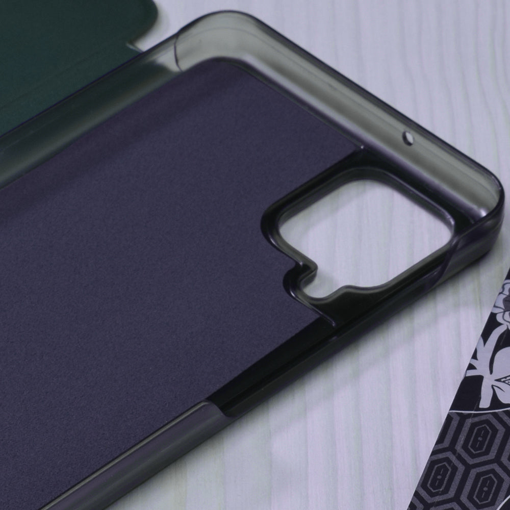 Husa pentru Samsung Galaxy A12 Nacho A127 / A12 A125, Techsuit, eFold, Verde