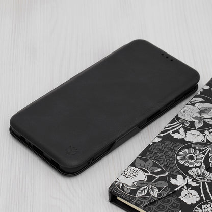 Husa pentru Samsung Galaxy A12 Nacho A127 / A12 A125, Techsuit, Safe Wallet Plus, Neagra