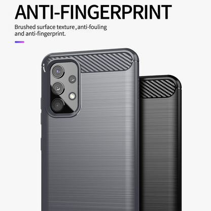 Husa pentru Samsung Galaxy A13 A135, Techsuit, Carbon, Neagra