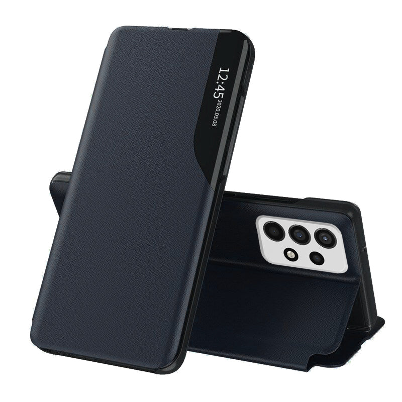 Husa pentru Samsung Galaxy A13 A135, Techsuit, eFold, Albastra Inchis