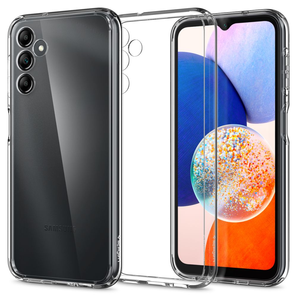 Husa pentru Samsung Galaxy A14 5G A146, Spigen, Ultra Hybrid, Transparenta