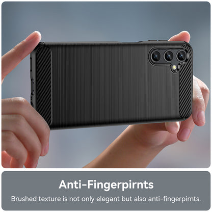 Husa pentru Samsung Galaxy A14 A145 / A14 5G A146, Techsuit, Carbon, Neagra