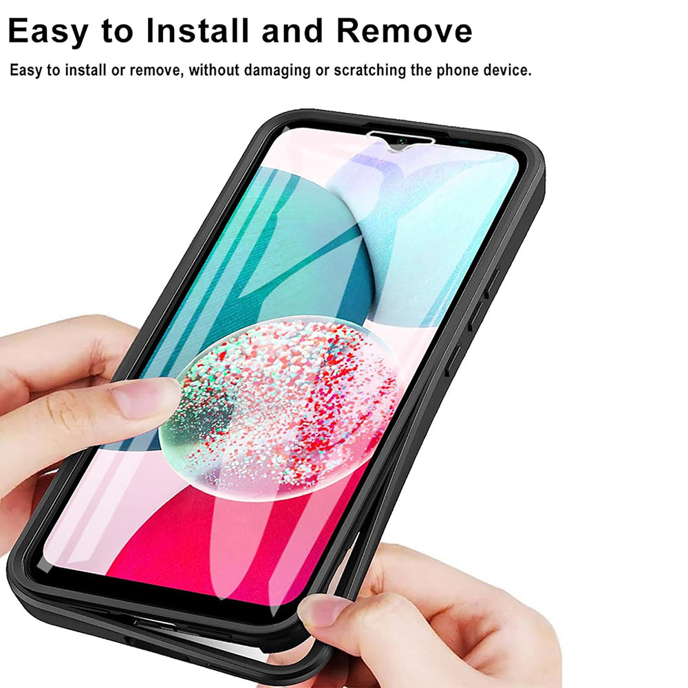 Husa pentru Samsung Galaxy A14 A145 / A14 5G A146, Techsuit, ColorVerse 360, Neagra