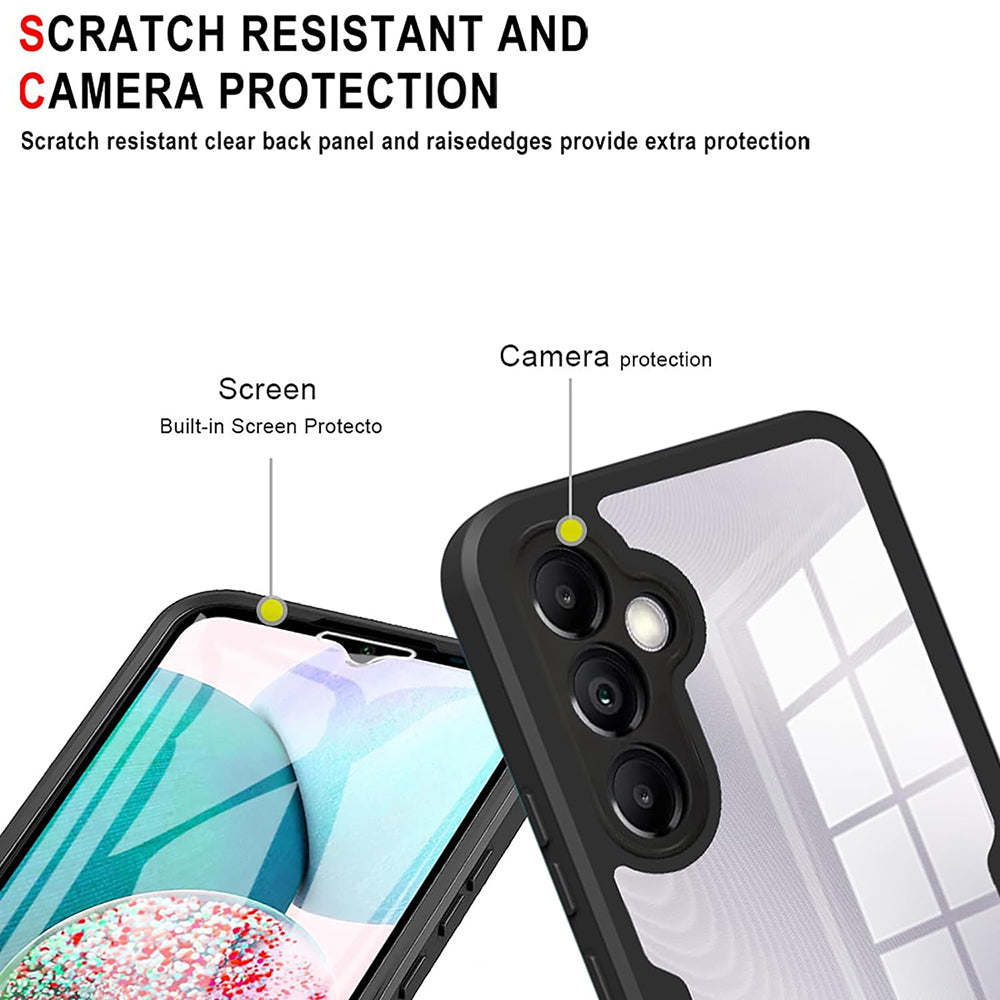 Husa pentru Samsung Galaxy A14 A145 / A14 5G A146, Techsuit, ColorVerse 360, Neagra