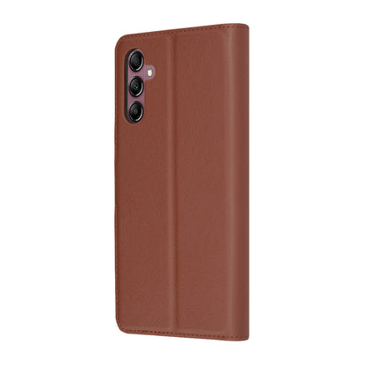 Husa pentru Samsung Galaxy A14 A145 / A14 5G A146, Techsuit, Leather Folio, Maro