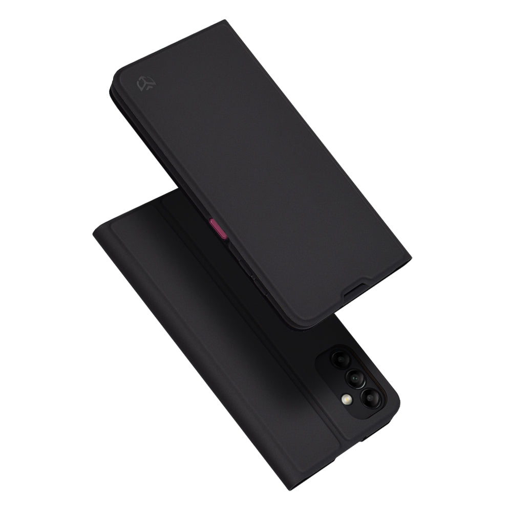 Husa pentru Samsung Galaxy A14 A145 / A14 5G A146, Techsuit, Magskin Book, Neagra