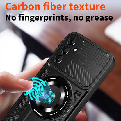 Husa pentru Samsung Galaxy A14 A145 / A14 5G A146, Techsuit, RuggedCam, Neagra