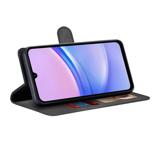 Husa pentru Samsung Galaxy A15 5G A156 / A15 A155, Techsuit, Diary Book, Neagra