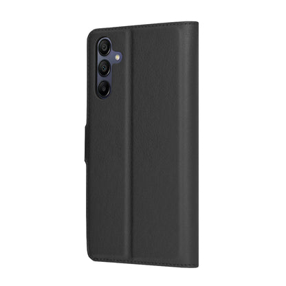 Husa pentru Samsung Galaxy A15 5G A156 / A15 A155, Techsuit, Leather Folio, Neagra