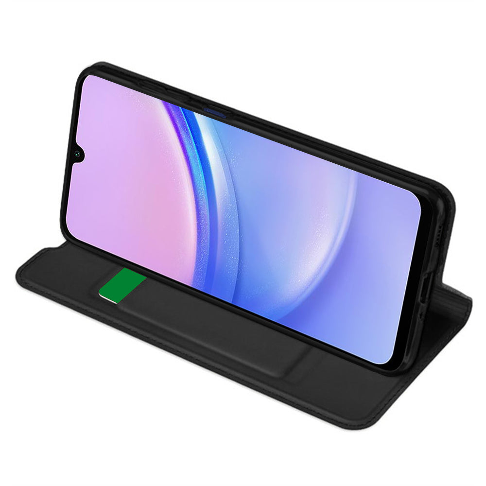 Husa pentru Samsung Galaxy A15 5G A156 / A15 A155, Techsuit, Magskin Book, Neagra