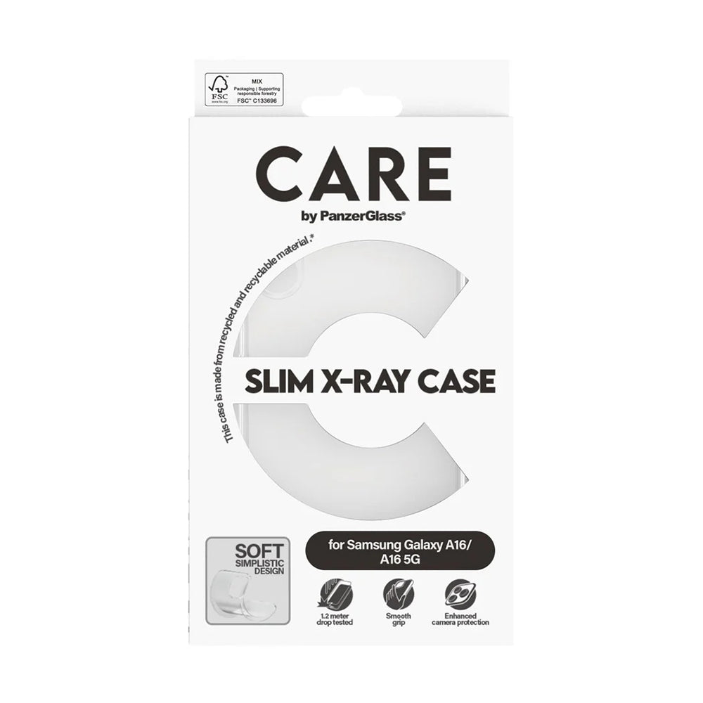 Husa pentru Samsung Galaxy A16 4G A165, PanzerGlass, Care Fashionable, Transparenta