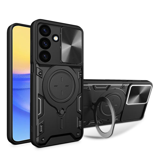 Husa pentru Samsung Galaxy A16 5G A166 / A16 4G A165, Techsuit, CamGuard Pro, Neagra