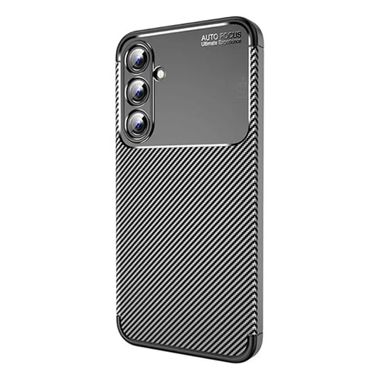 Husa pentru Samsung Galaxy A16 5G A166 / A16 4G A165, Techsuit, CarbonFiber, Neagra