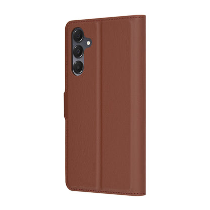 Husa pentru Samsung Galaxy A16 5G A166 / A16 4G A165, Techsuit, Leather Folio, Maro