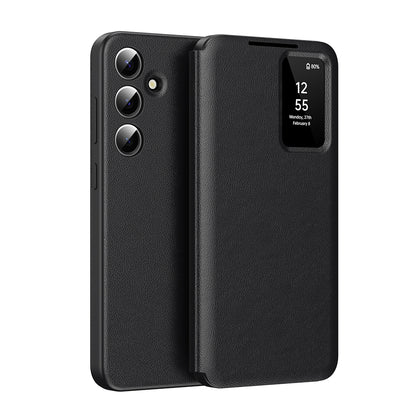 Husa pentru Samsung Galaxy A16 5G A166 / A16 4G A165, Techsuit, SmartView, Neagra