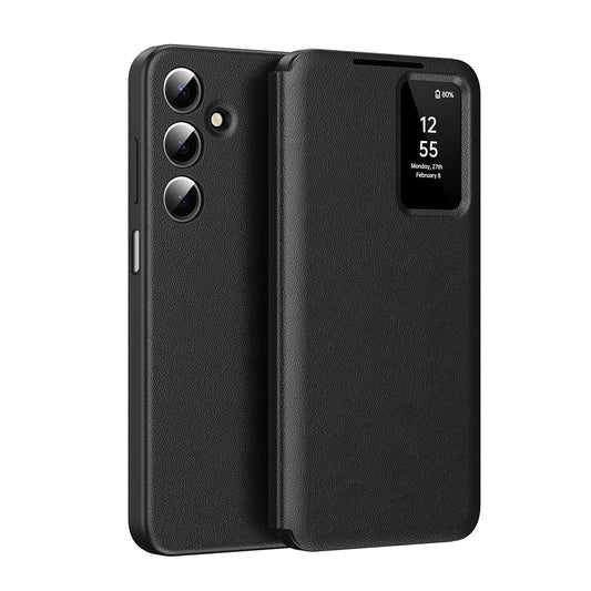 Husa pentru Samsung Galaxy A17 4G / A17 5G / A26 A266, Techsuit, SmartView, Neagra