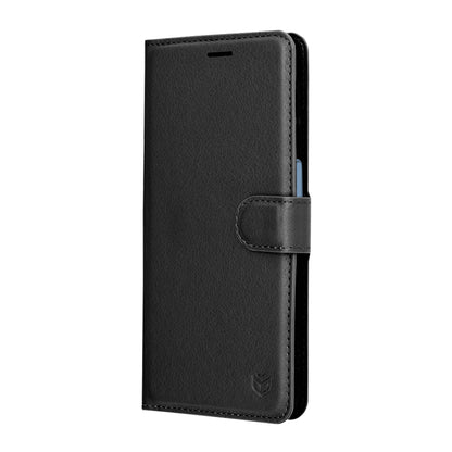 Husa pentru Samsung Galaxy A17 4G / A17 5G, Techsuit, Leather Folio, Neagra