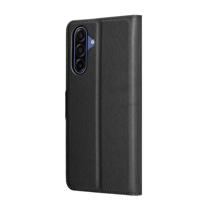 Husa pentru Samsung Galaxy A17 4G / A17 5G, Techsuit, Leather Folio, Neagra