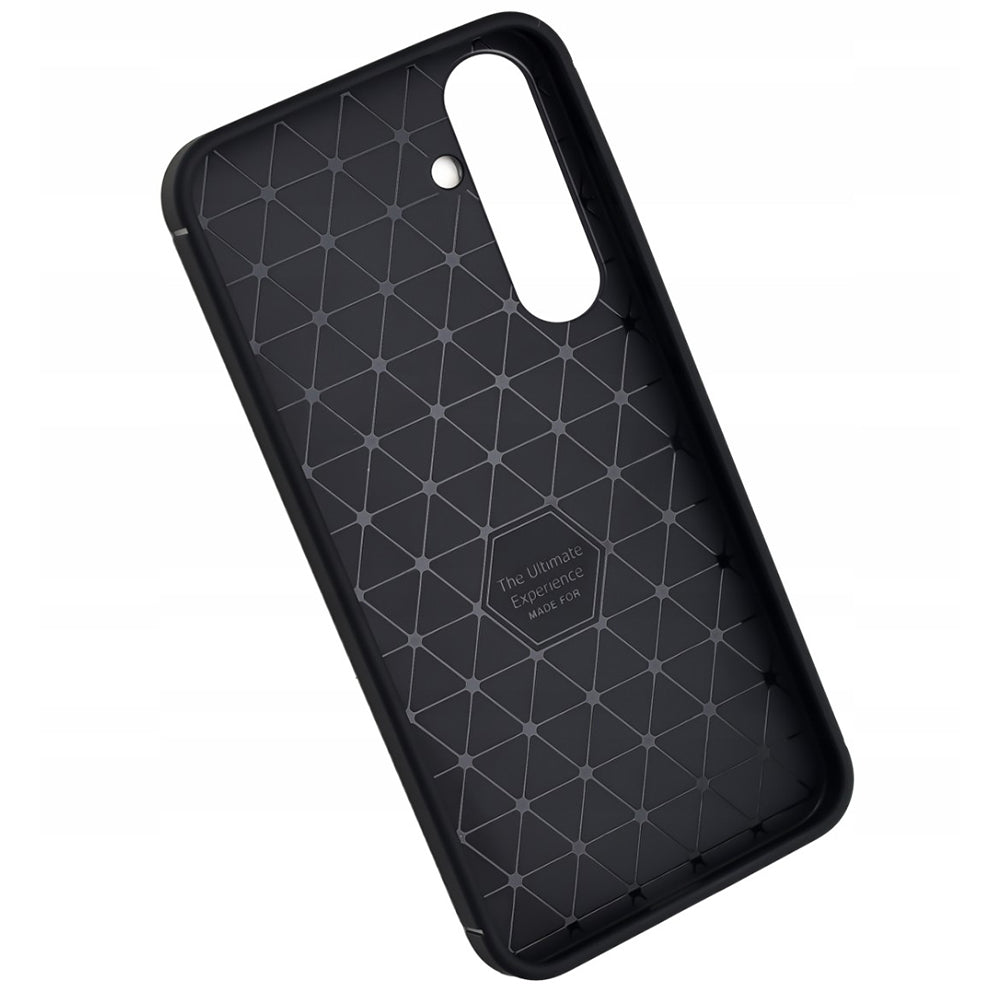Husa pentru Samsung Galaxy A17 5G, Techsuit, CarbonFiber, Neagra