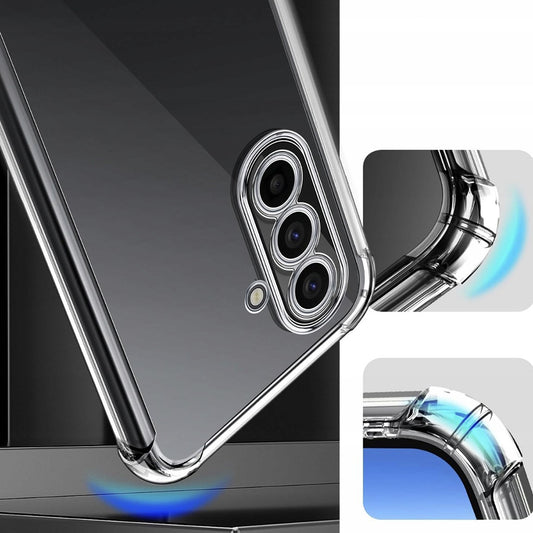 Husa pentru Samsung Galaxy A17 5G, Techsuit, Shockproof Clear, Transparenta