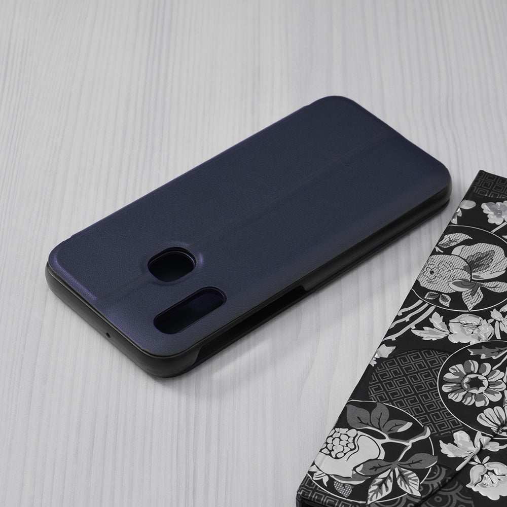 Husa pentru Samsung Galaxy A20e A202, Techsuit, eFold, Albastra Inchis
