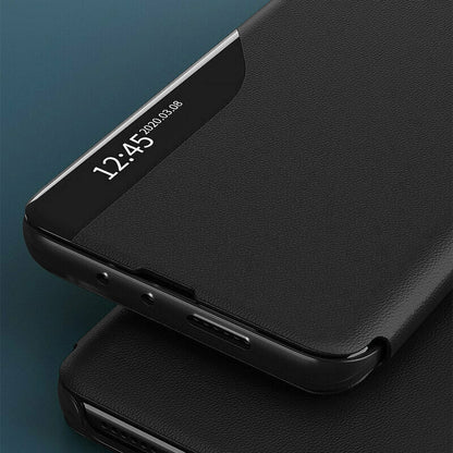 Husa pentru Samsung Galaxy A22 5G A226, Techsuit, eFold, Neagra