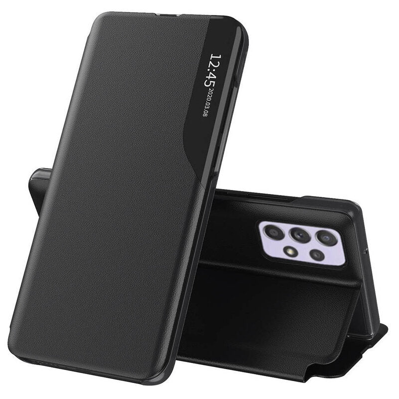 Husa pentru Samsung Galaxy A23 5G A236 / A23 A235, Techsuit, eFold, Neagra