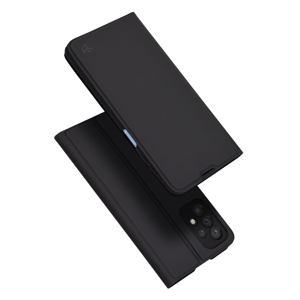 Husa pentru Samsung Galaxy A23 5G A236 / A23 A235, Techsuit, Magskin Book, Neagra