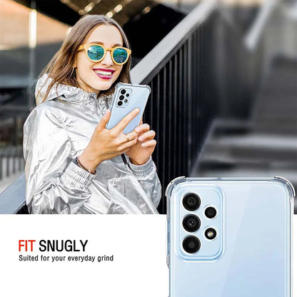 Husa pentru Samsung Galaxy A23 5G A236 / A23 A235, Techsuit, Shockproof Clear, Transparenta
