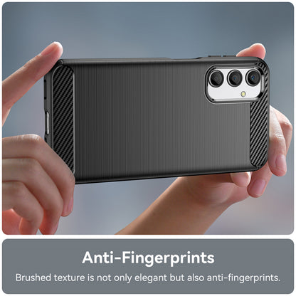 Husa pentru Samsung Galaxy A24 4G A245, Techsuit, Carbon, Neagra
