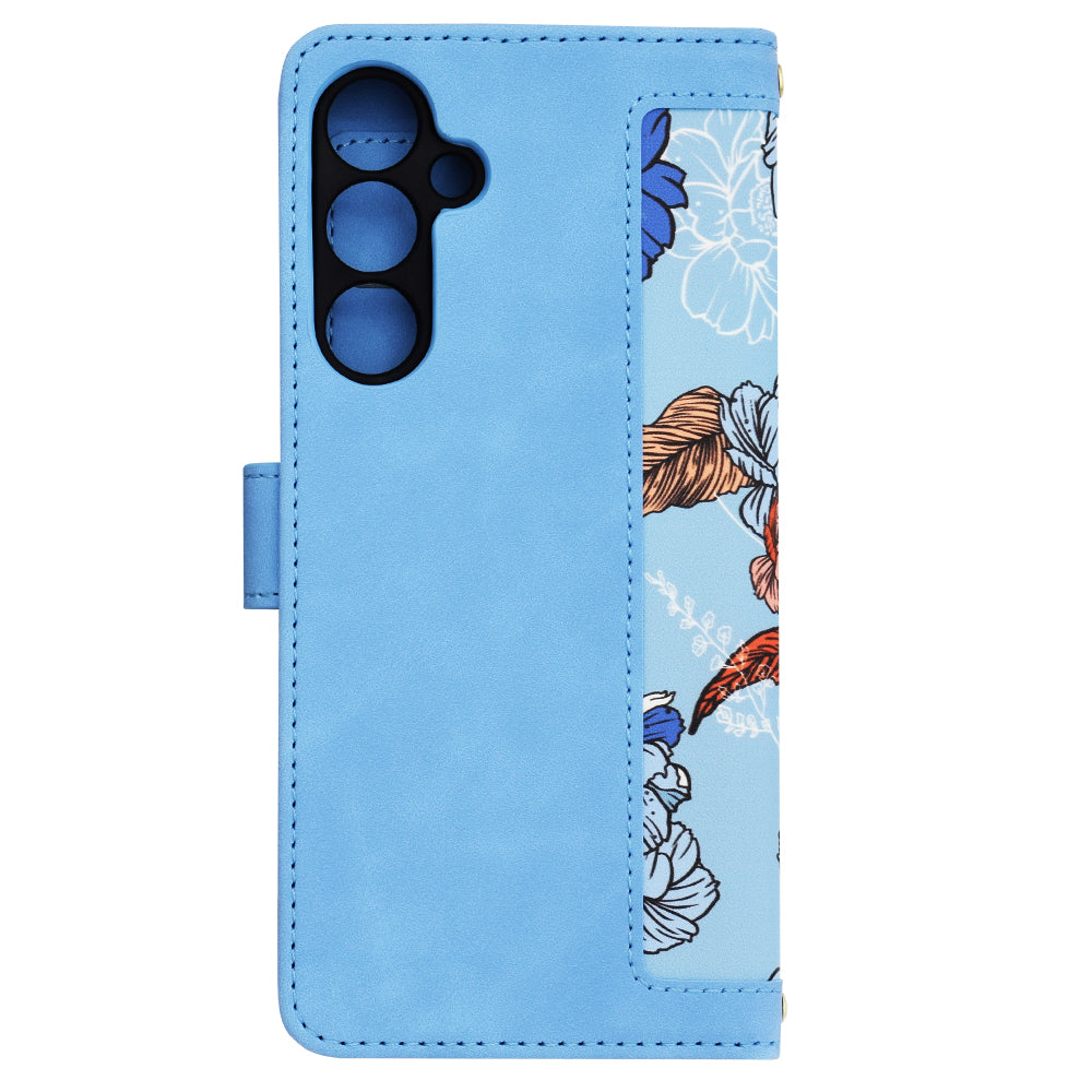 Husa pentru Samsung Galaxy A25 A256, Techsuit, FlipCraft, Bleu