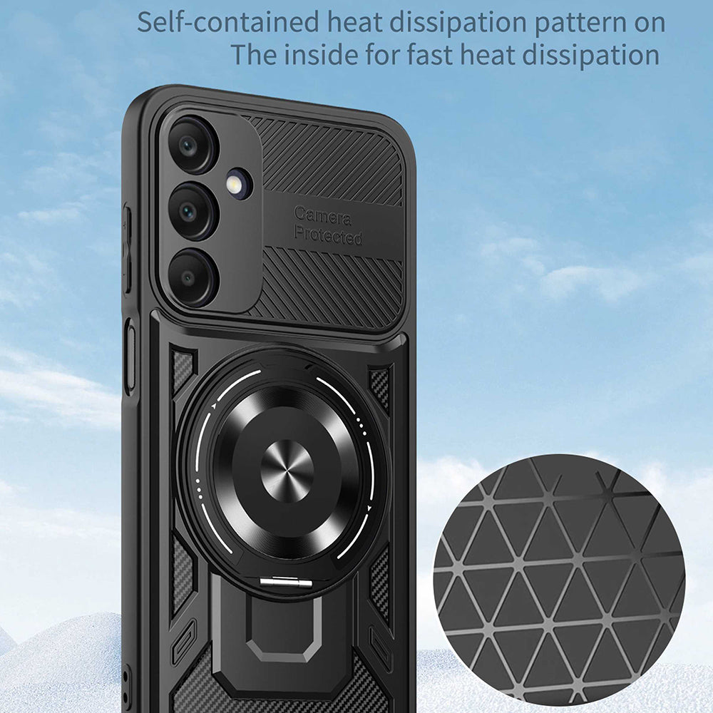 Husa pentru Samsung Galaxy A25 A256, Techsuit, RuggedCam, Gri