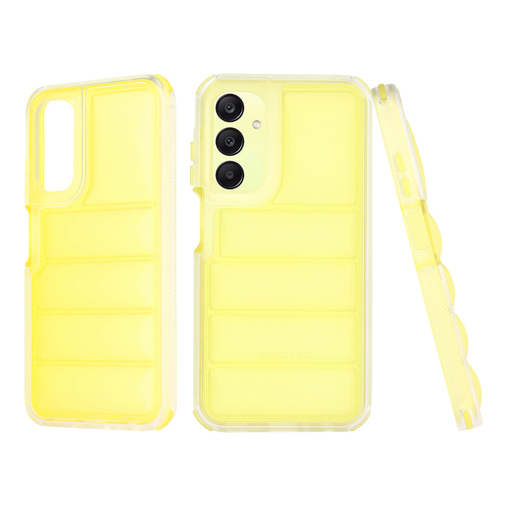 Husa pentru Samsung Galaxy A25 A256, Techsuit, Wave Shield, Galbena