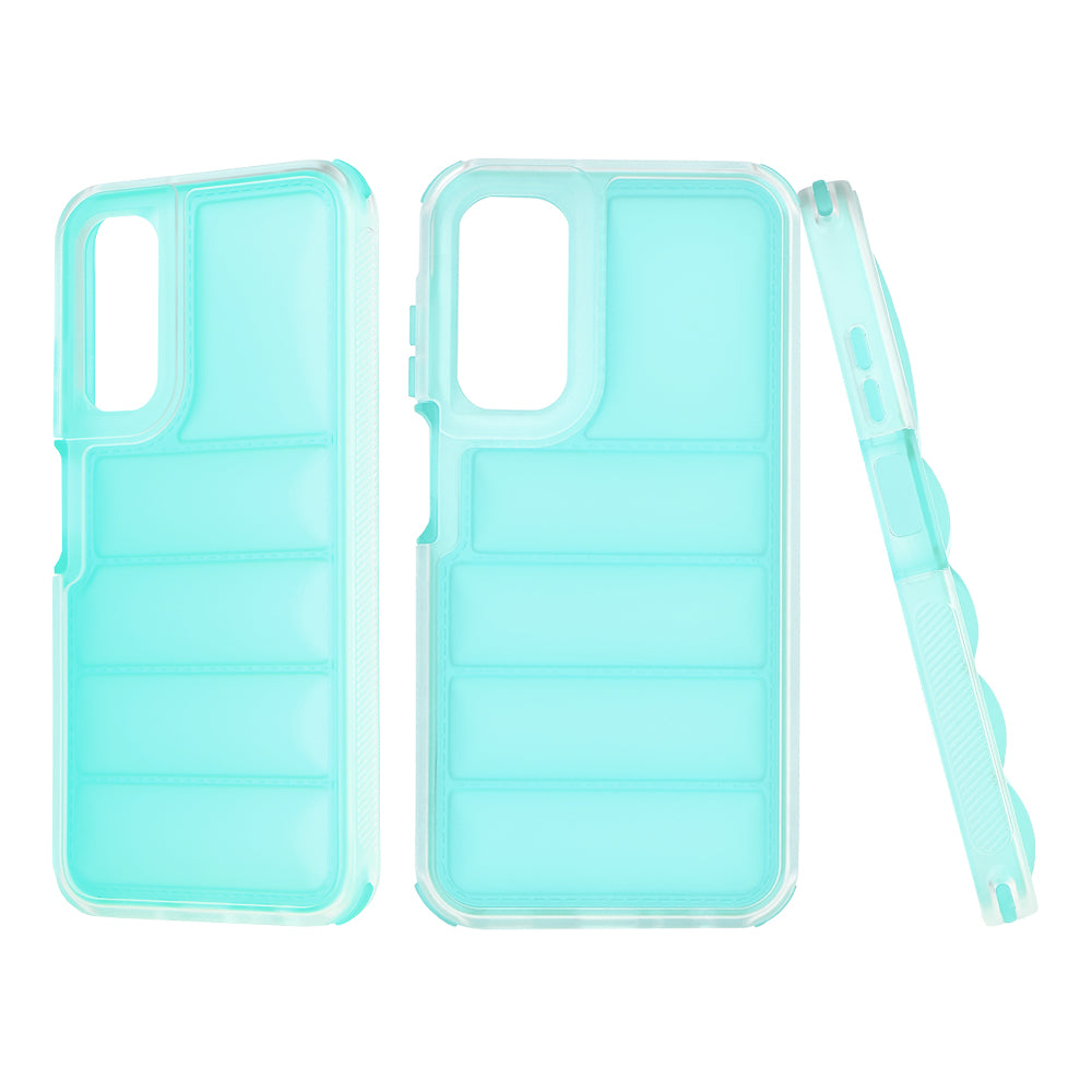 Husa pentru Samsung Galaxy A25 A256, Techsuit, Wave Shield, Turcoaz