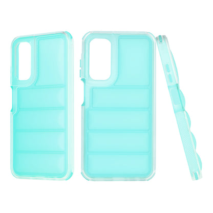 Husa pentru Samsung Galaxy A25 A256, Techsuit, Wave Shield, Turcoaz