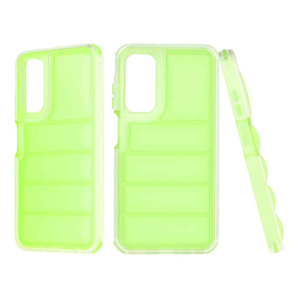 Husa pentru Samsung Galaxy A25 A256, Techsuit, Wave Shield, Verde